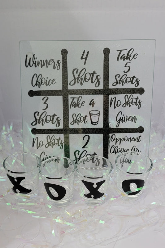 Drunk Tic Tac Toe Drinking Game set/ Dice Game/ Party Game/ Adult Drinking Game