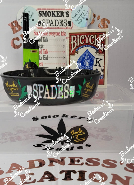 Stoner Spades Drinking Game set/ Dice Game/ Party Game/ Adult Drinking Game/ Card Game