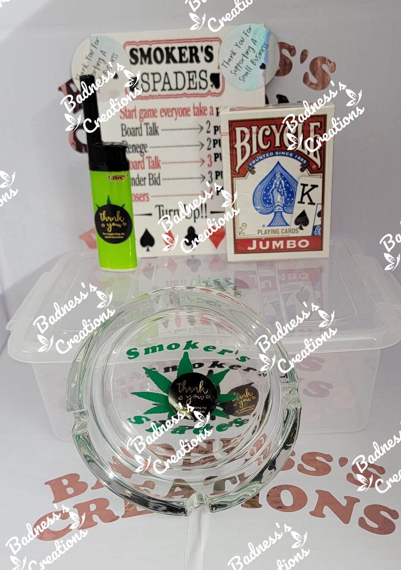 Stoner Spades Drinking Game set/ Dice Game/ Party Game/ Adult Drinking Game/ Card Game