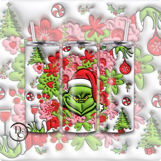 Grinch Christmas 20 Oz Tumblers # 17