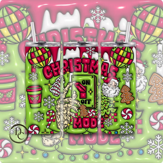 Christmas Mode 3D Christmas 20 Oz Tumblers # 5