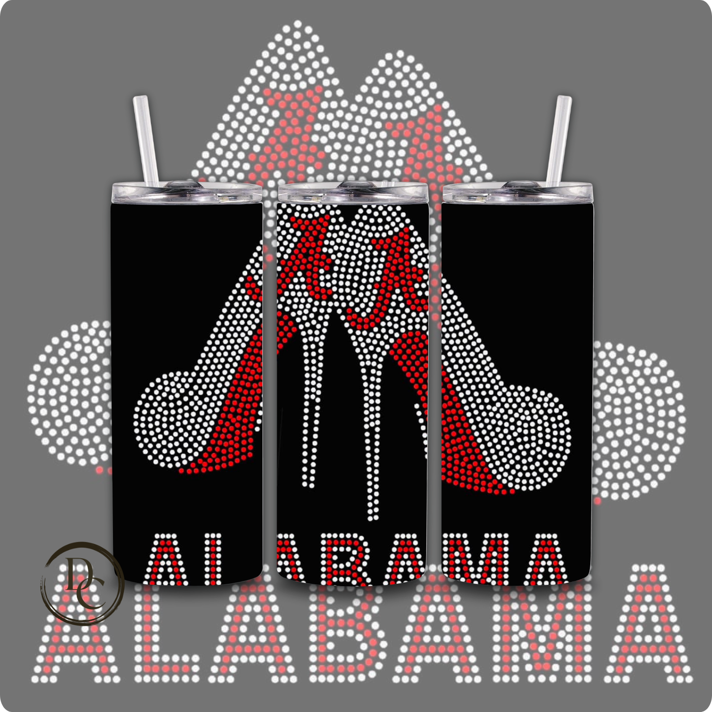 Alabama Football 20 oz Tumblers # 14