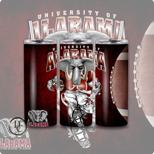 Alabama Football 20 oz Tumblers # 3