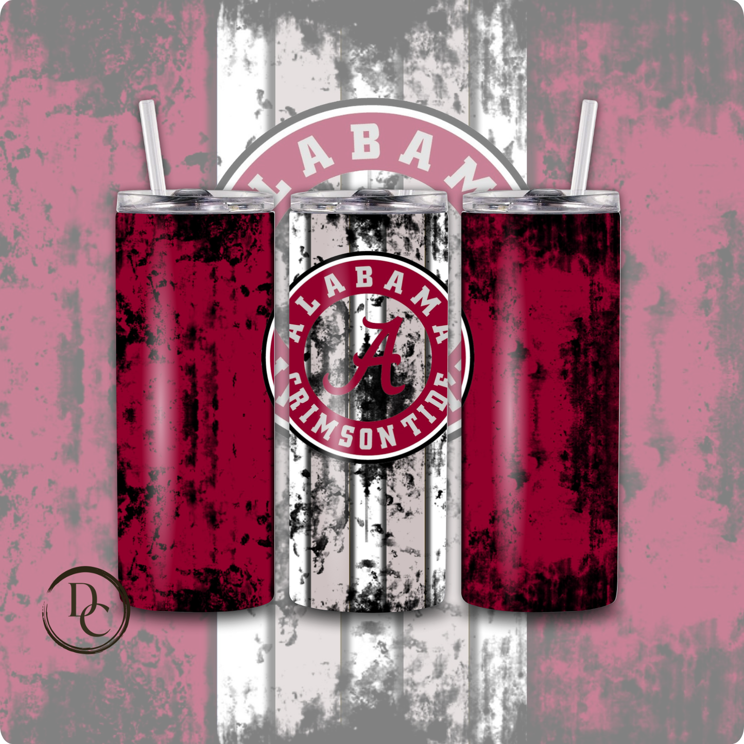 Alabama Football 20 oz Tumblers # 14