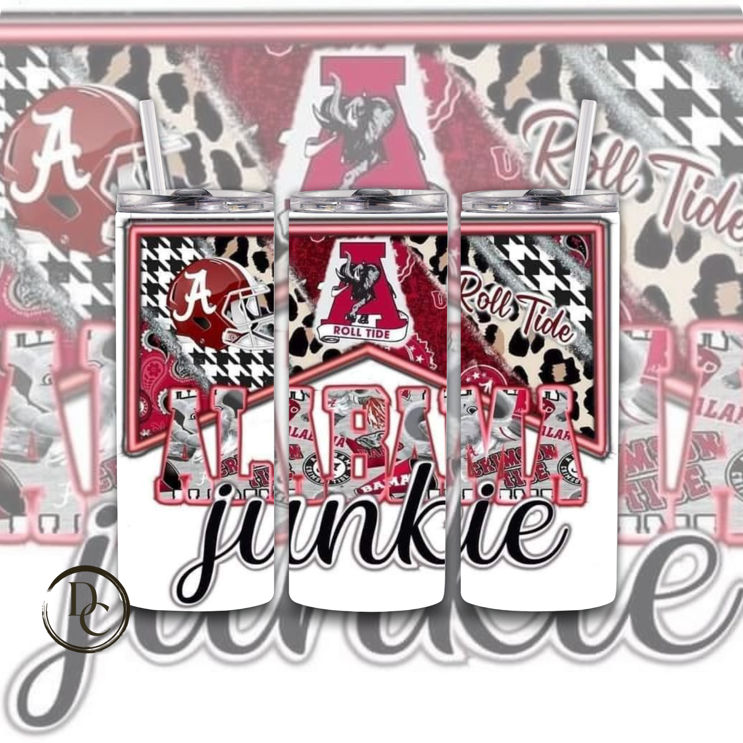 Alabama Football 20 oz Tumblers # 14