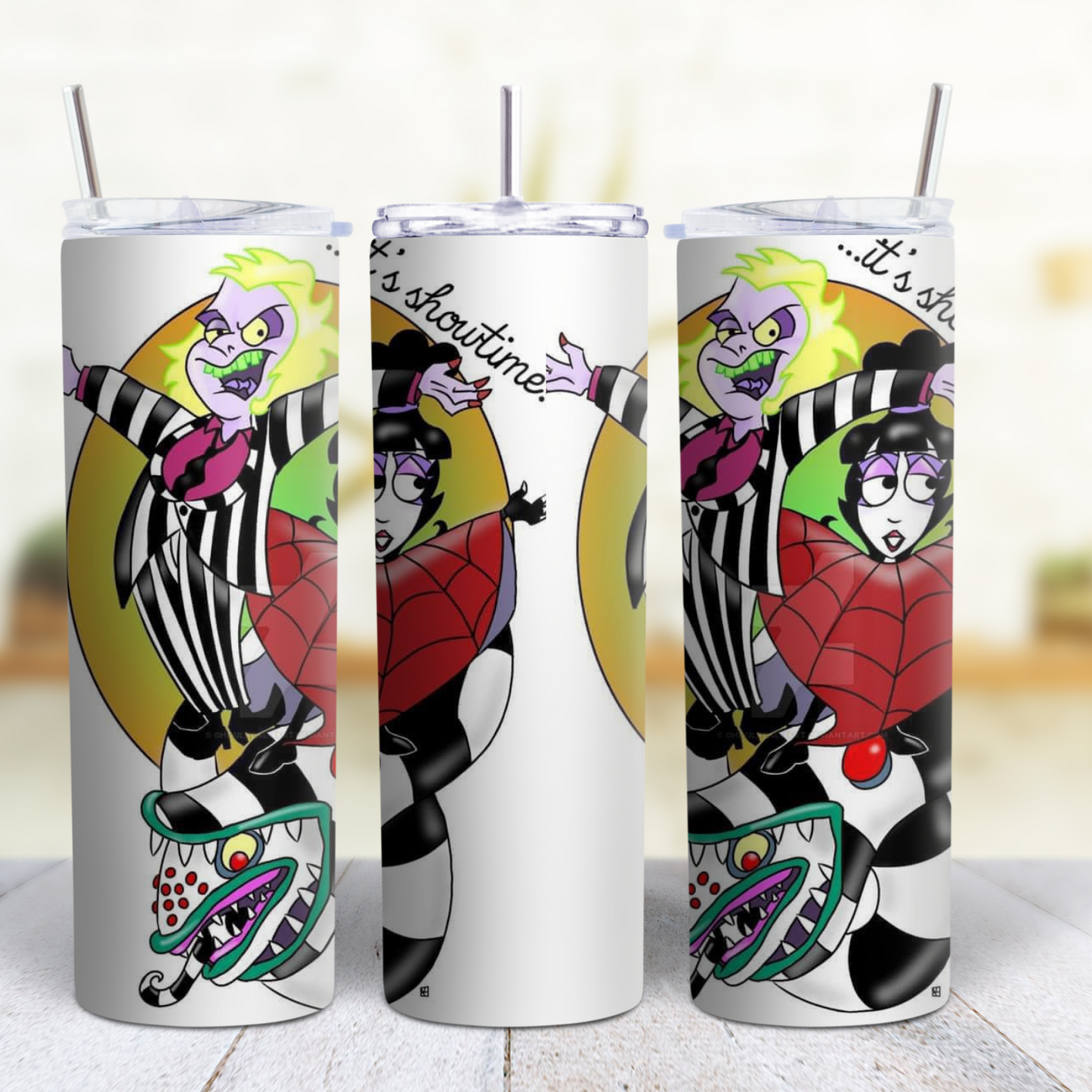 Beetlejuice 20 oz Tumbler Style 11