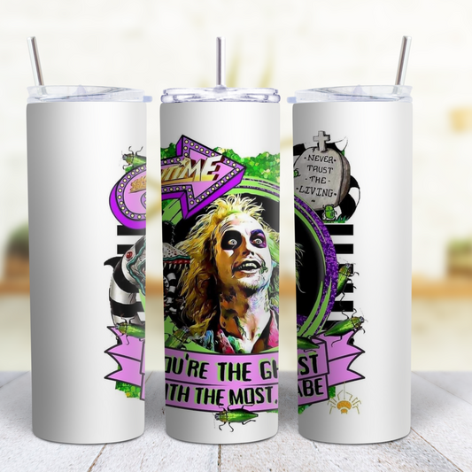 Beetlejuice 20 oz Tumbler Style 11