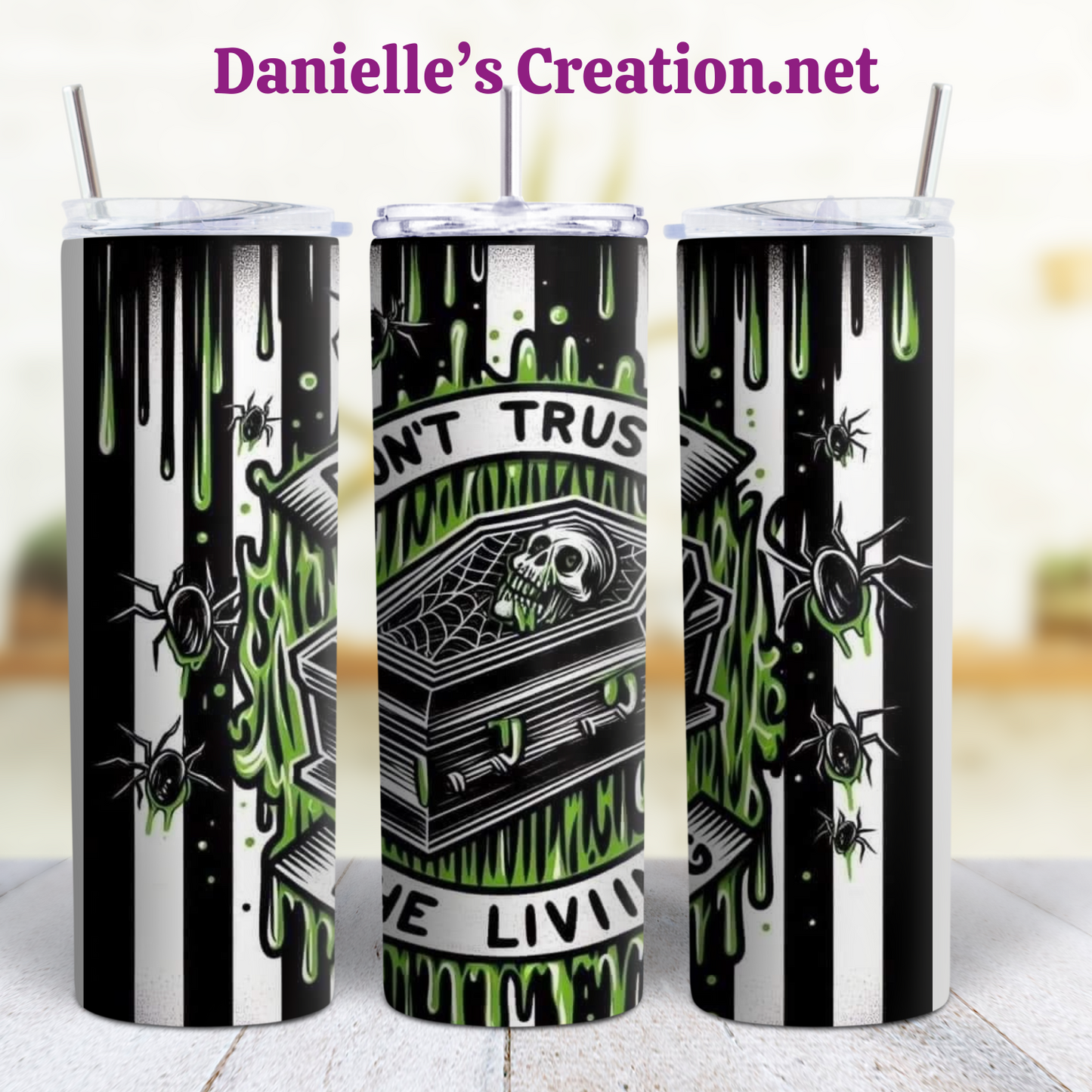 Beetlejuice 20 oz Tumbler Style 11