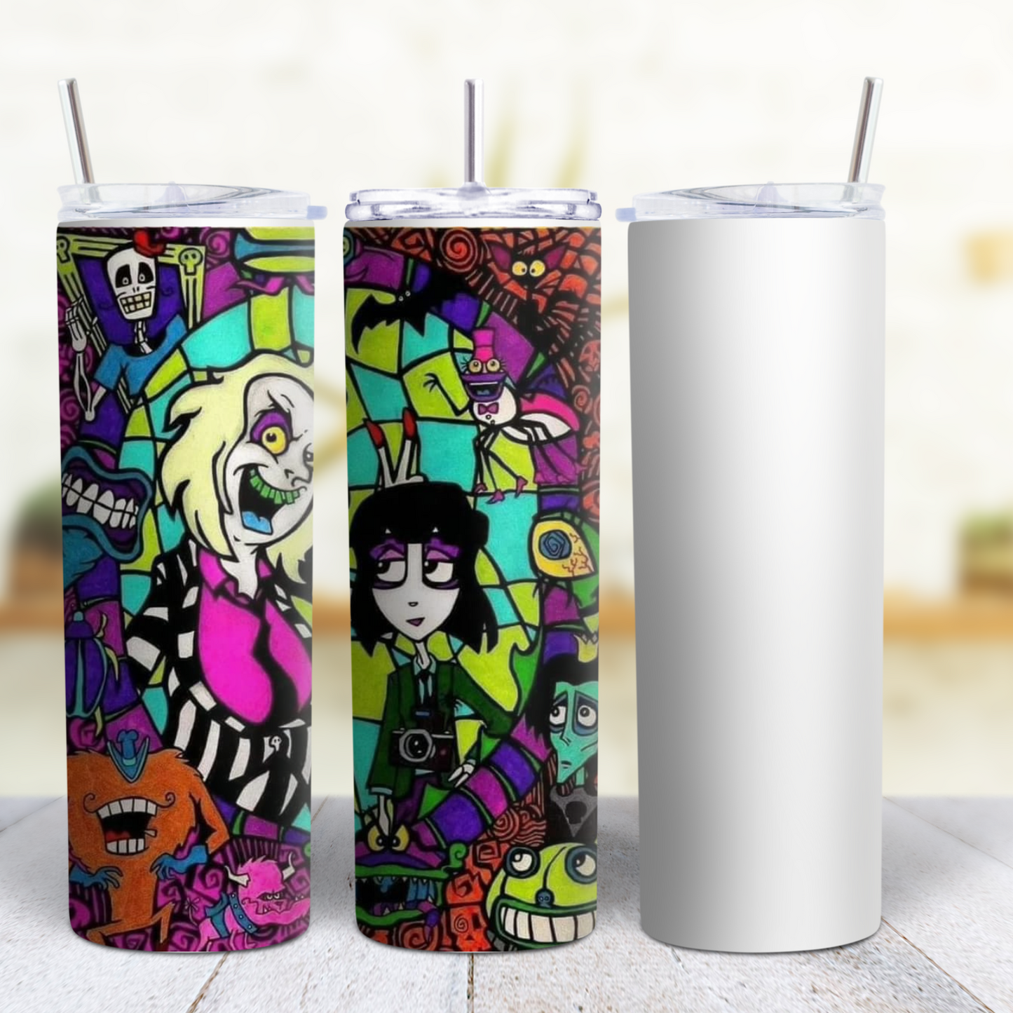 Beetlejuice 20 oz Tumbler Style 11