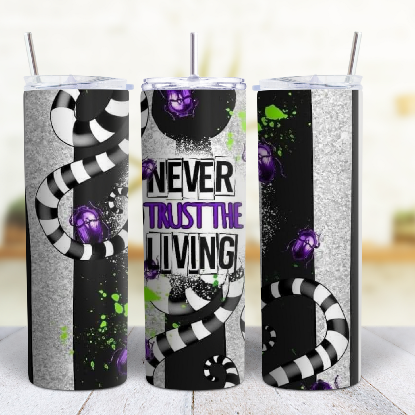 Beetlejuice 20 oz Tumbler Style 11