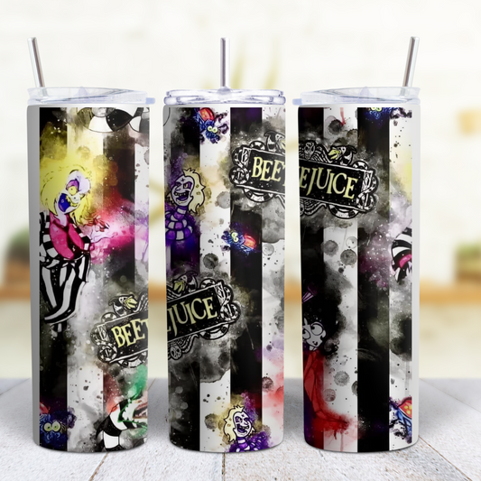 Beetlejuice 20 oz Tumbler Style 9