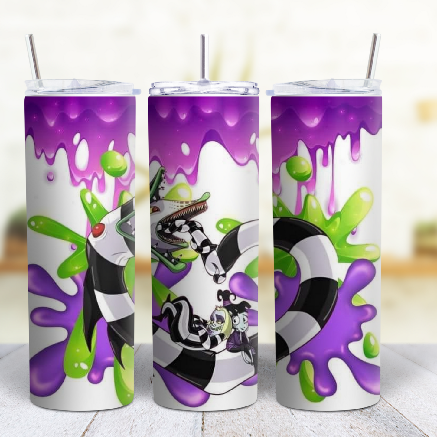 Beetlejuice 20 oz Tumbler Style 13