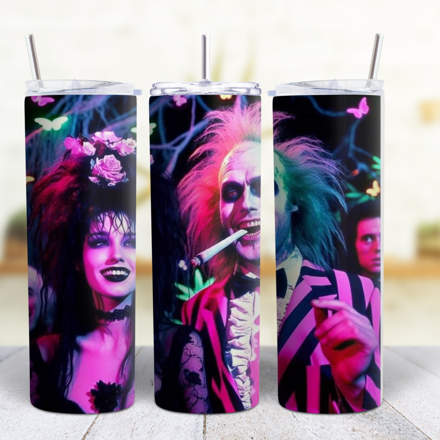 Beetlejuice 20 oz Tumbler Style 13