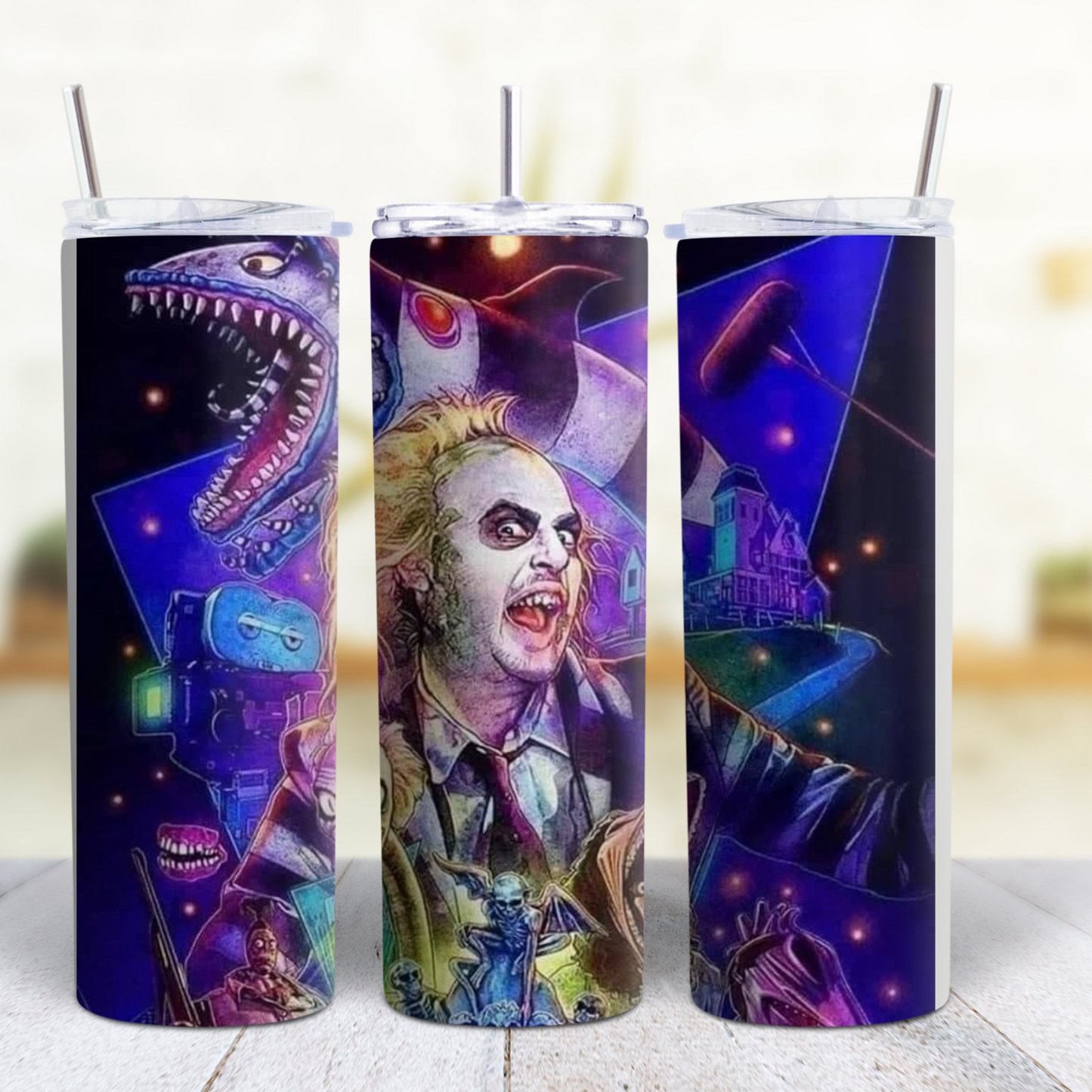 Beetlejuice 20 oz Tumbler Style 13