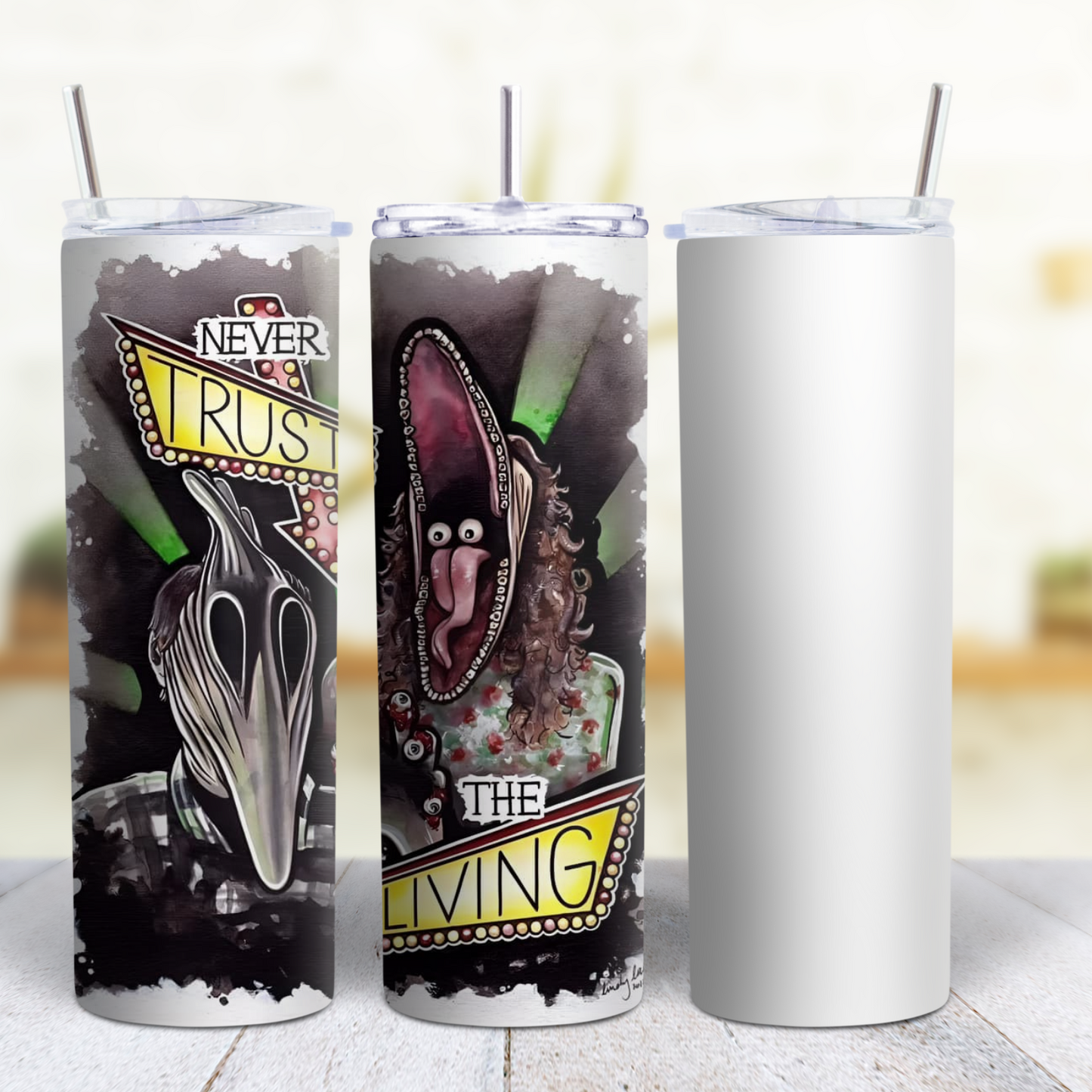 Beetlejuice 20 oz Tumbler Style 13