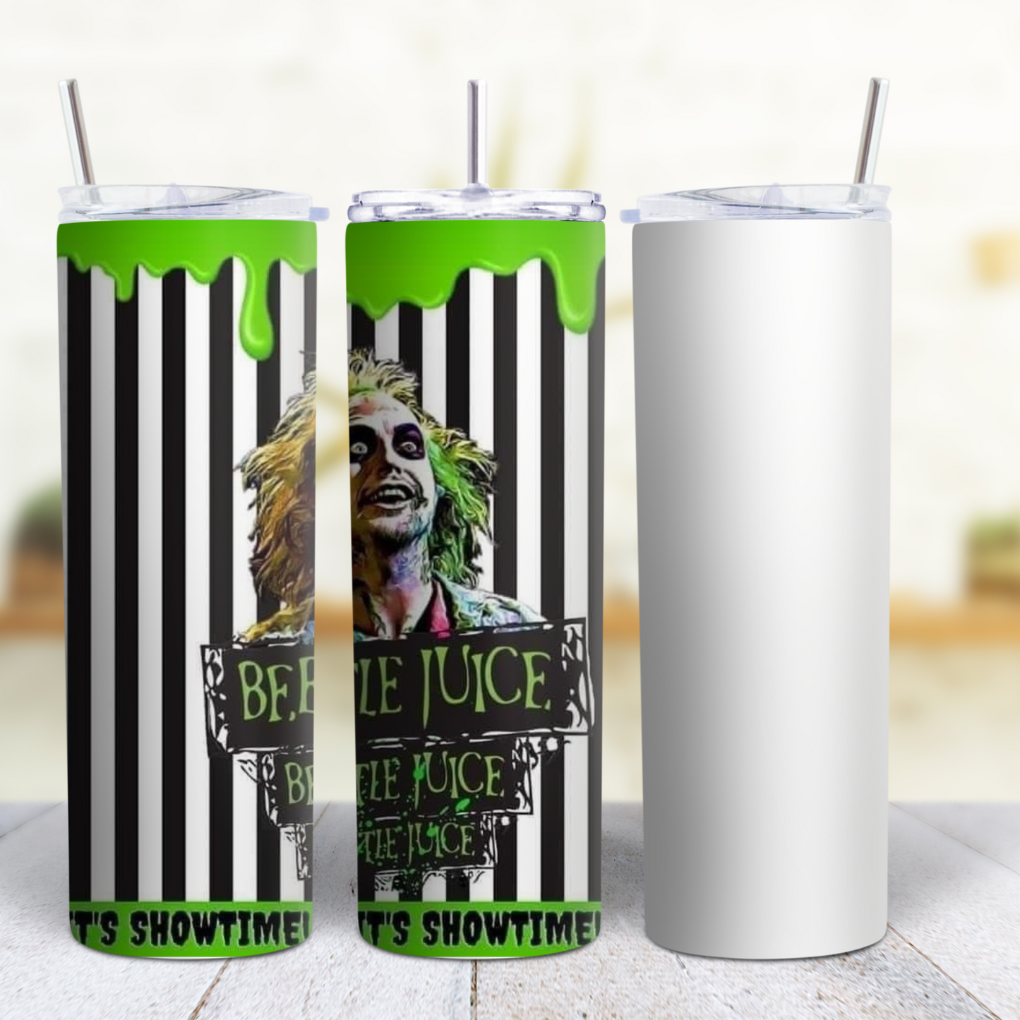 Beetlejuice 20 oz Tumbler Style 13