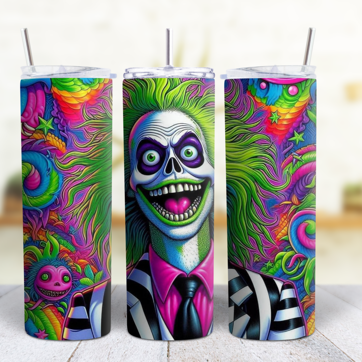 Beetlejuice 20 oz Tumbler Style 13