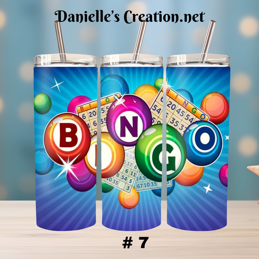 Bingo Tumblers Style 7