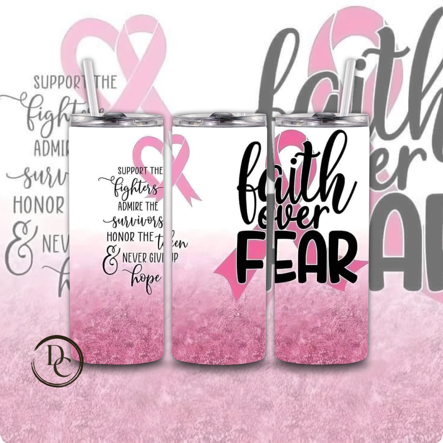 Breast Cancer 20 Oz Tumblers #1