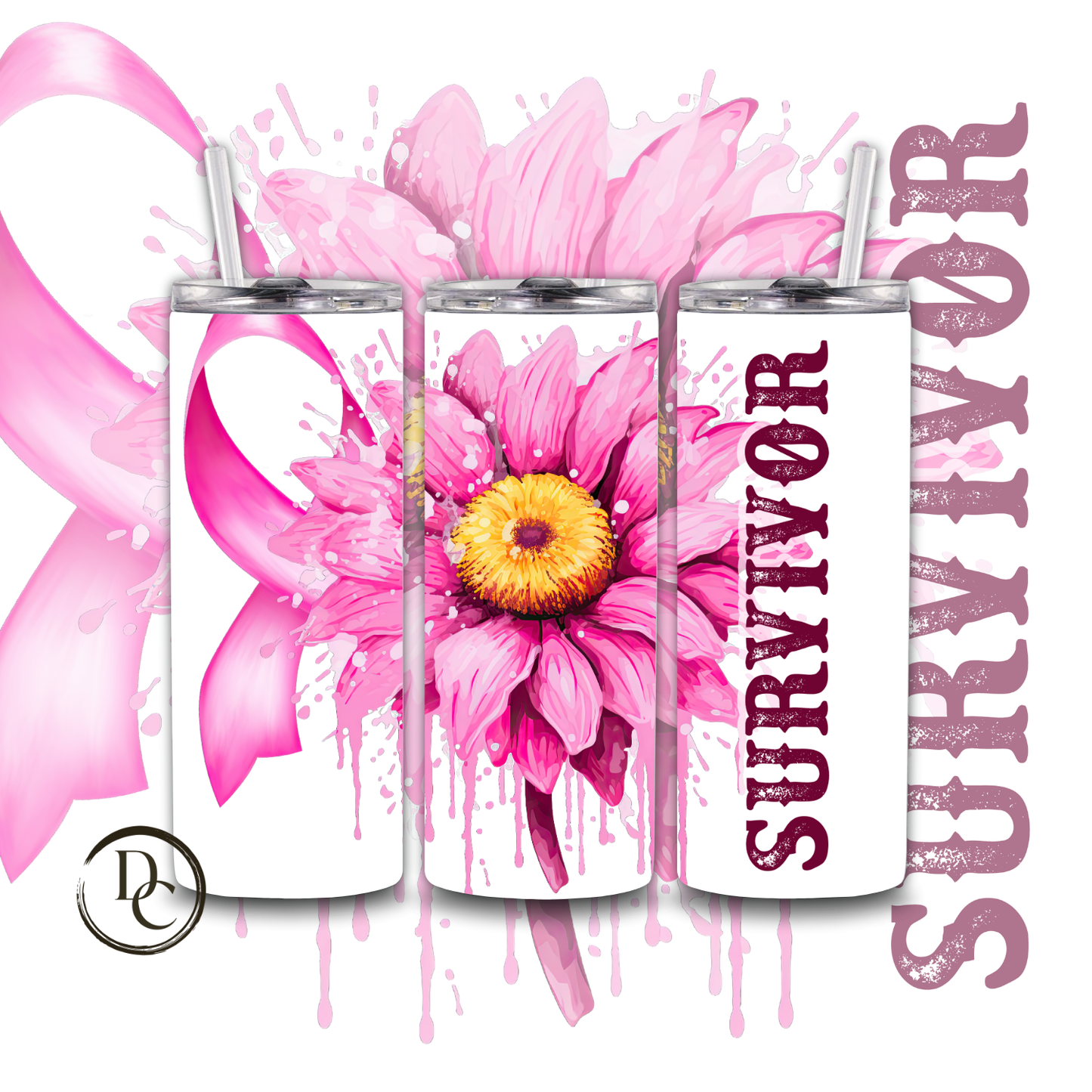 Breast Cancer 20 Oz Tumblers #1