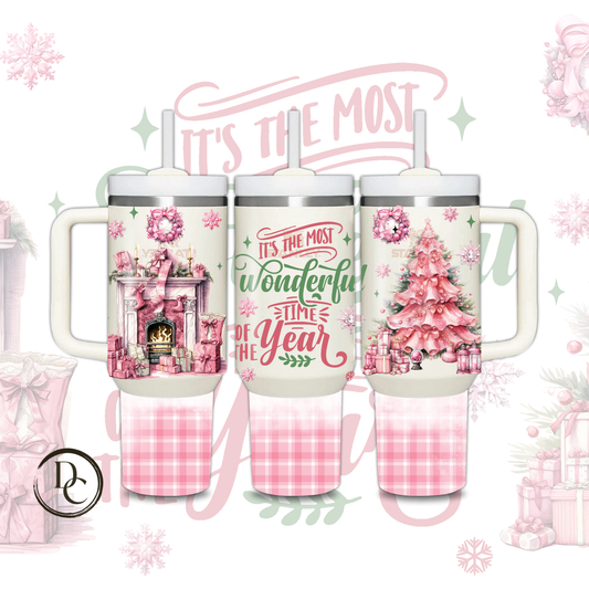 It's The Most Wonderful Time Of the year Christmas Holiday 30 oz & 40 Oz Tumbler # 14