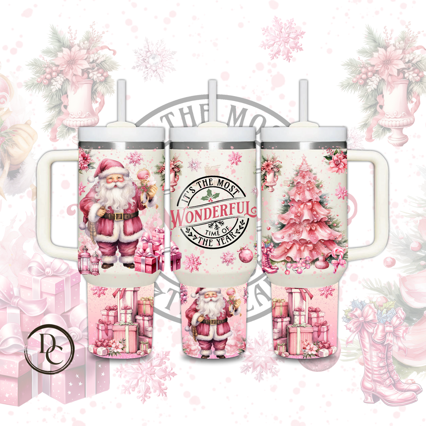 It's The Most Wonderful Time Of the year Christmas Holiday 30 oz & 40 Oz Tumbler # 14