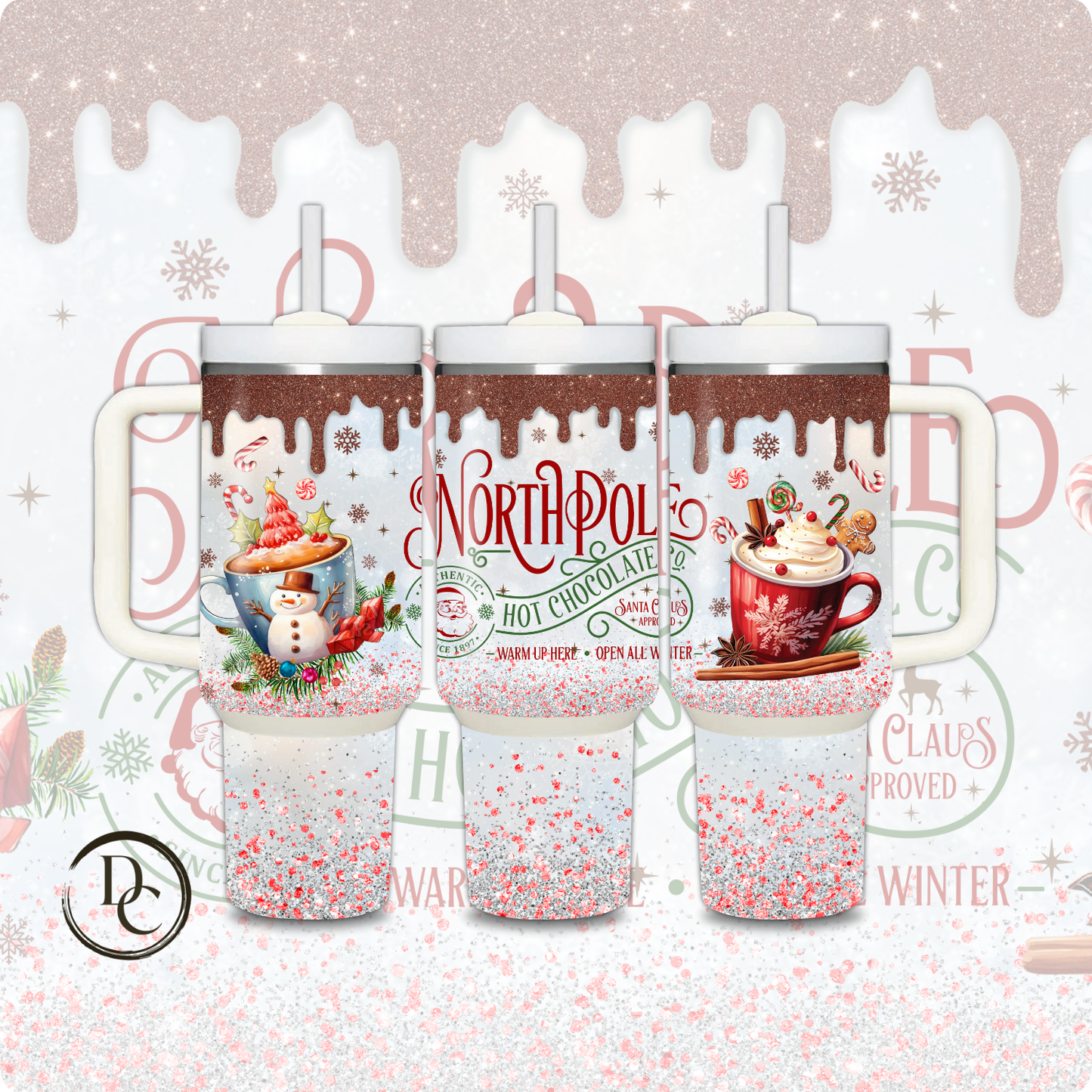 It's The Most Wonderful Time Of the year Christmas Holiday 30 oz & 40 Oz Tumbler # 14