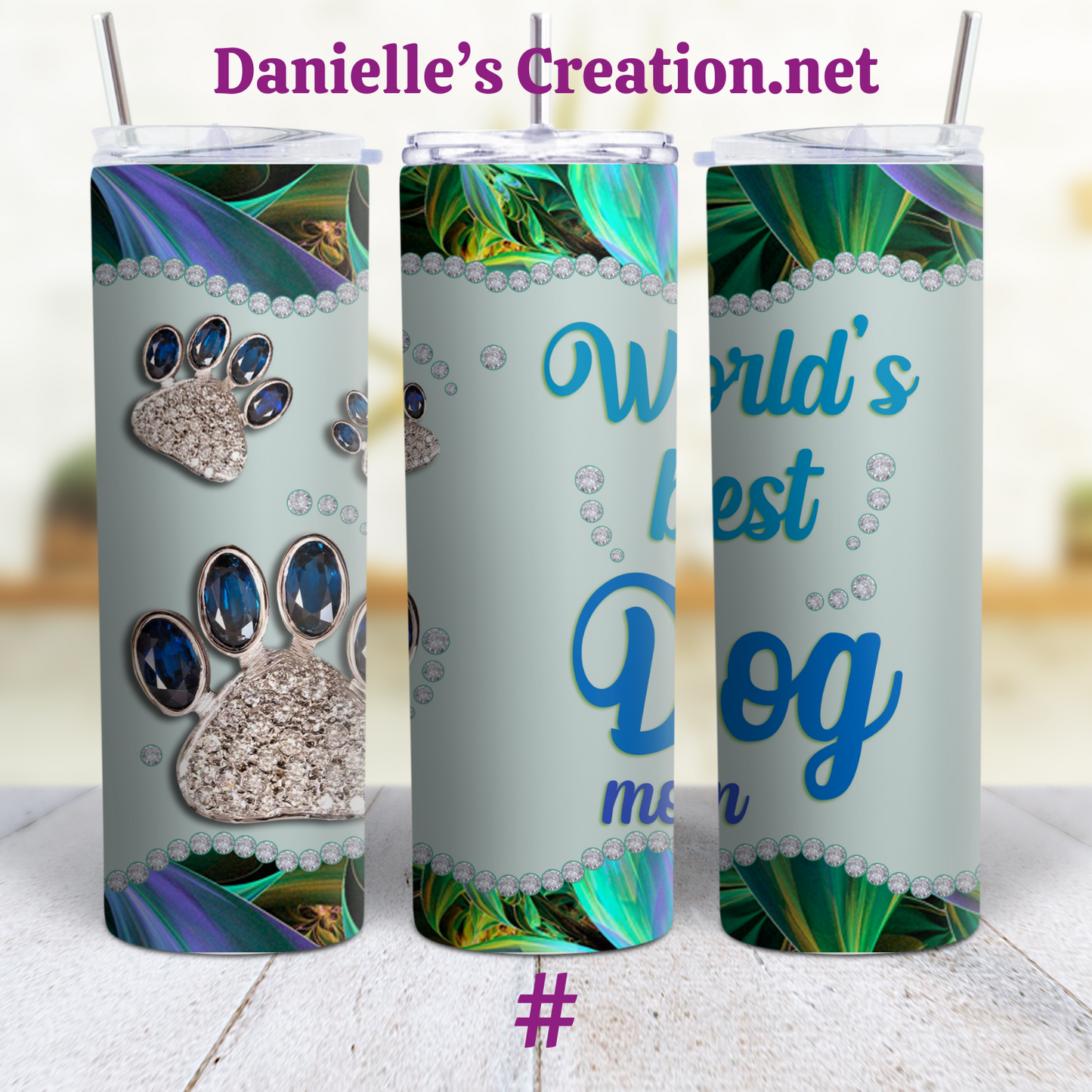 Life Is better With Dog 20 oz Tumblers