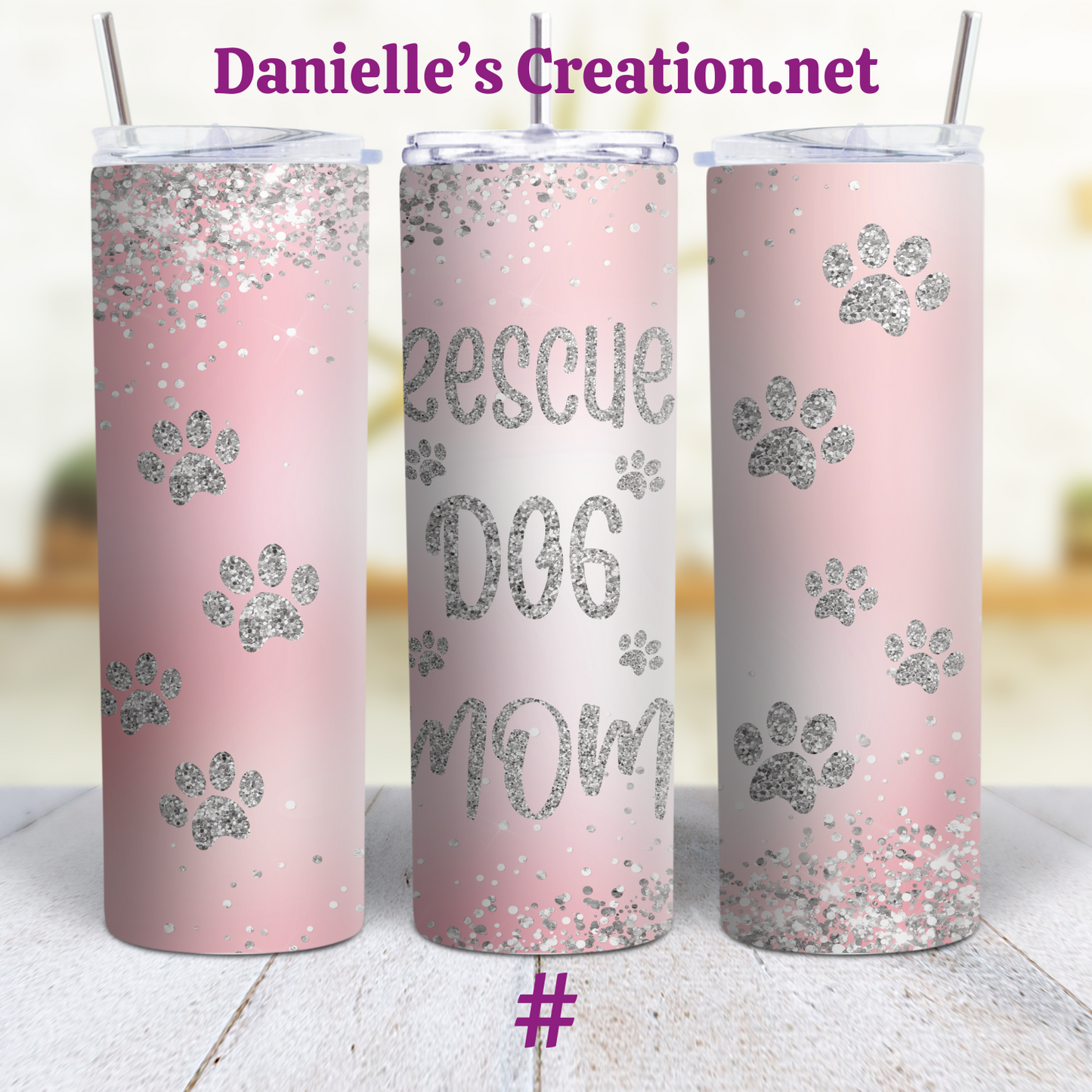 Life Is better With Dog 20 oz Tumblers