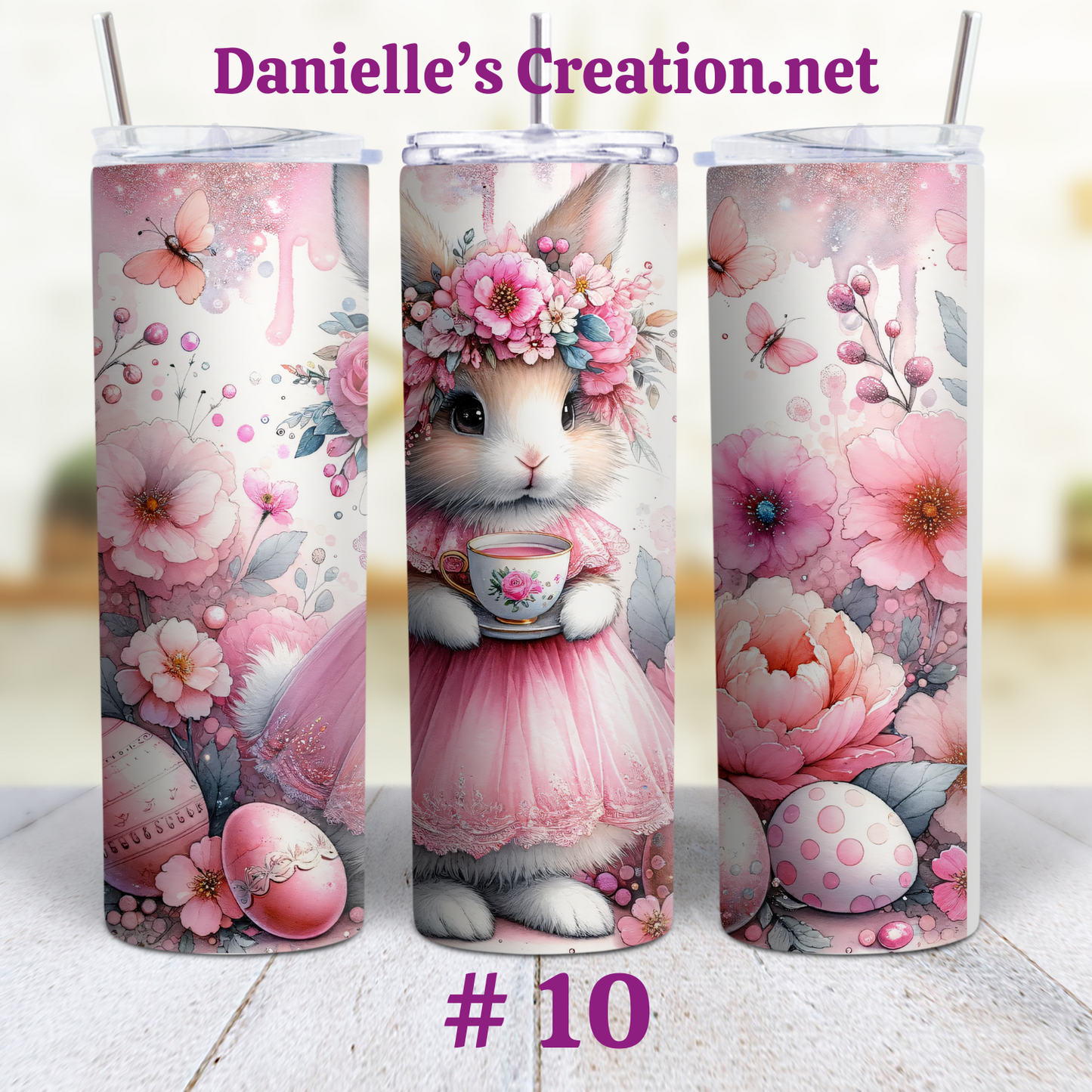 Easter Bunny Tumblers Happy Easter # 6