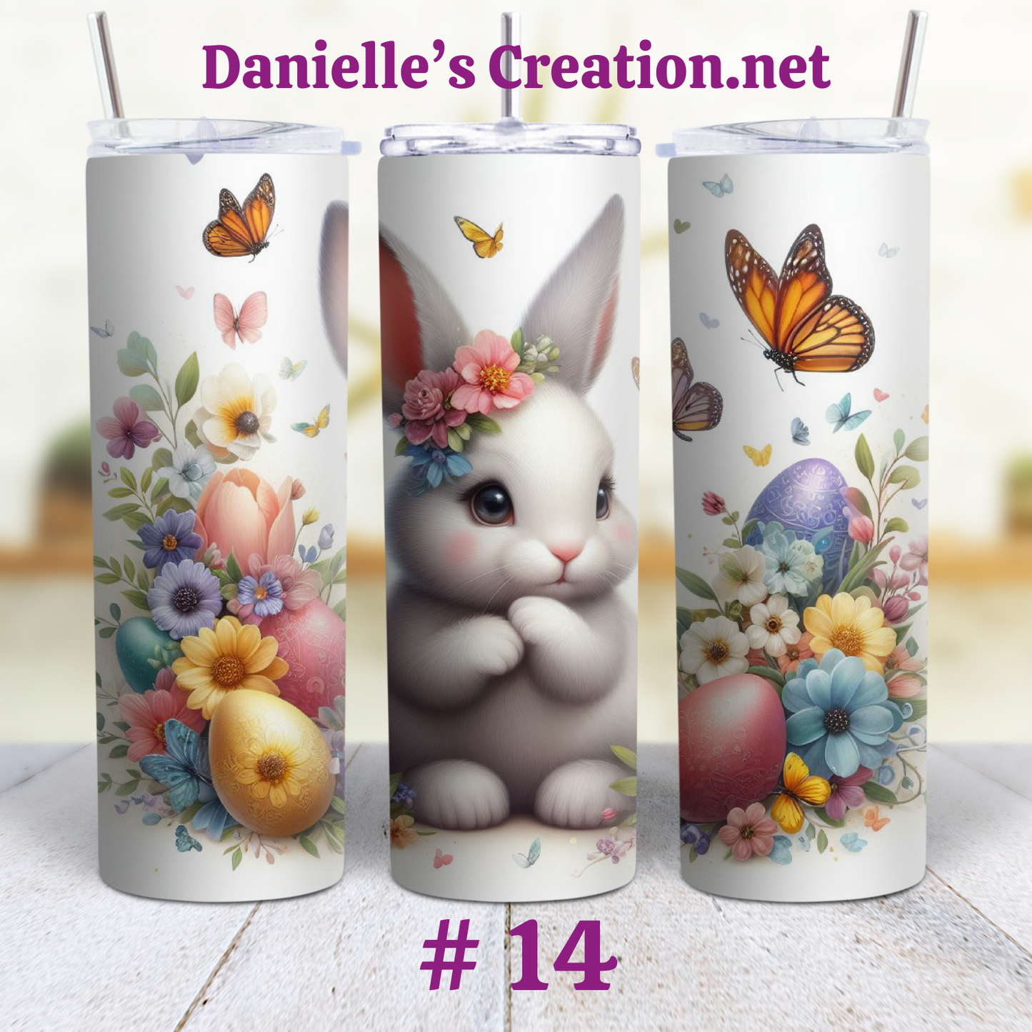 Easter Bunny Tumblers Happy Easter # 11