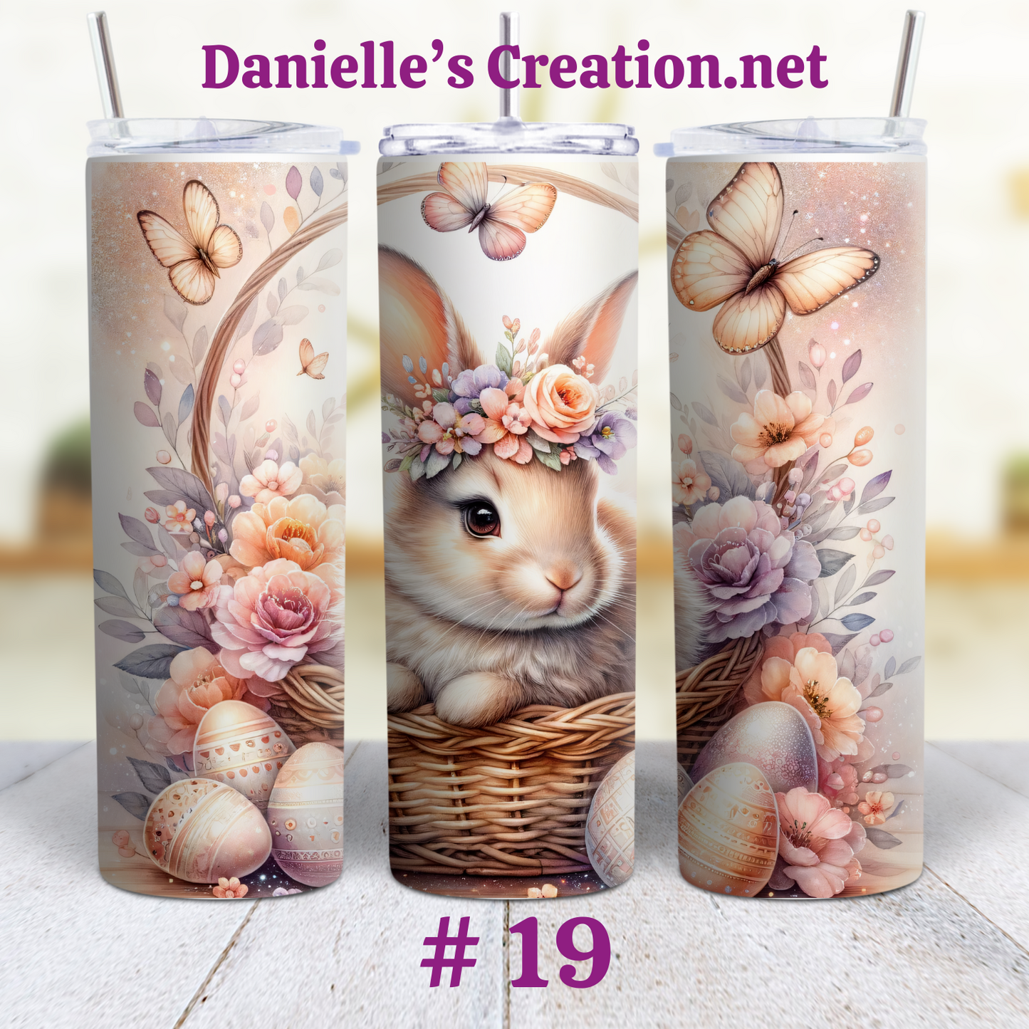 Easter Bunny Tumblers Happy Easter # 16