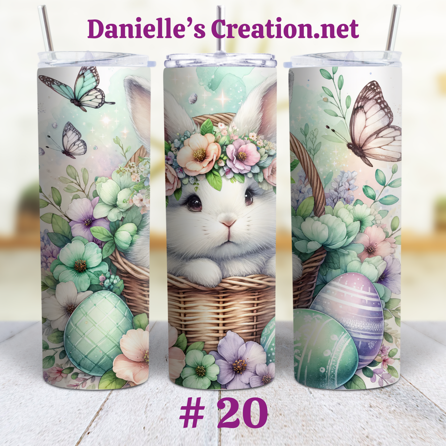 Easter Bunny Tumblers Happy Easter # 16