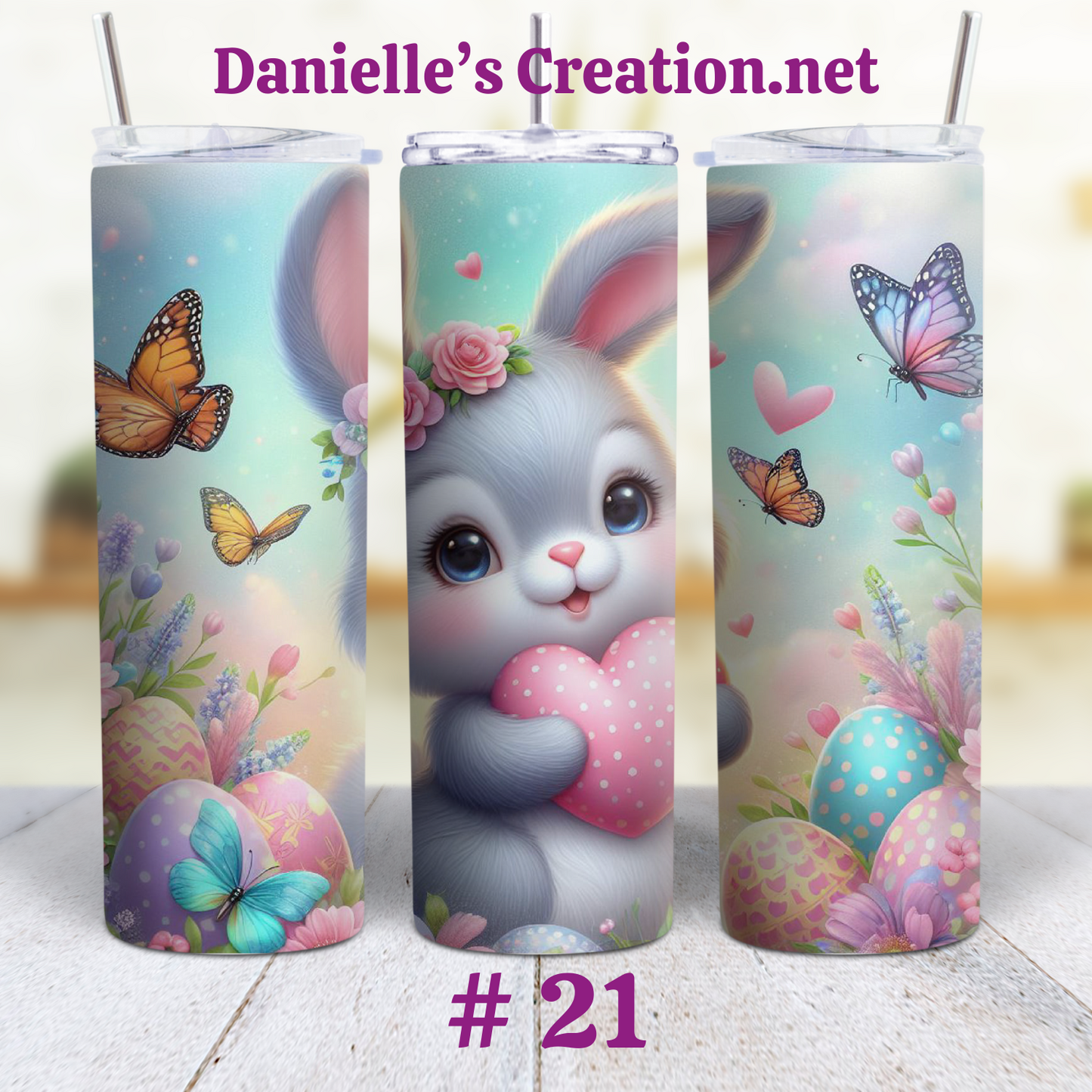 Easter Bunny Tumblers Happy Easter # 21