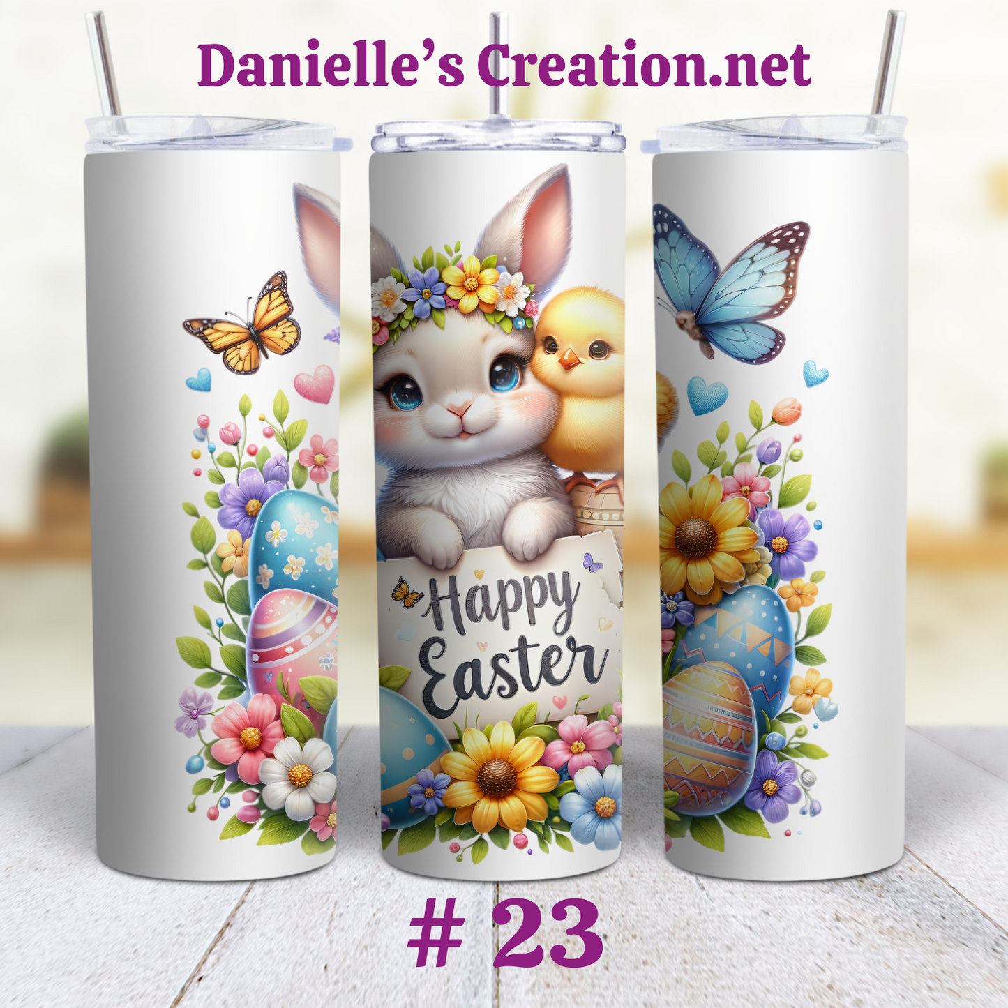 Easter Bunny Tumblers Happy Easter # 21