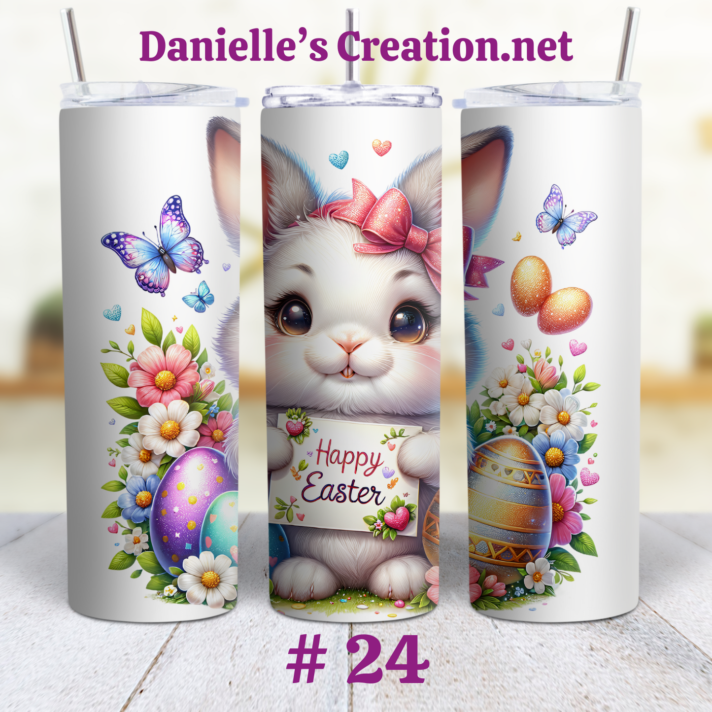 Easter Bunny Tumblers Happy Easter # 21