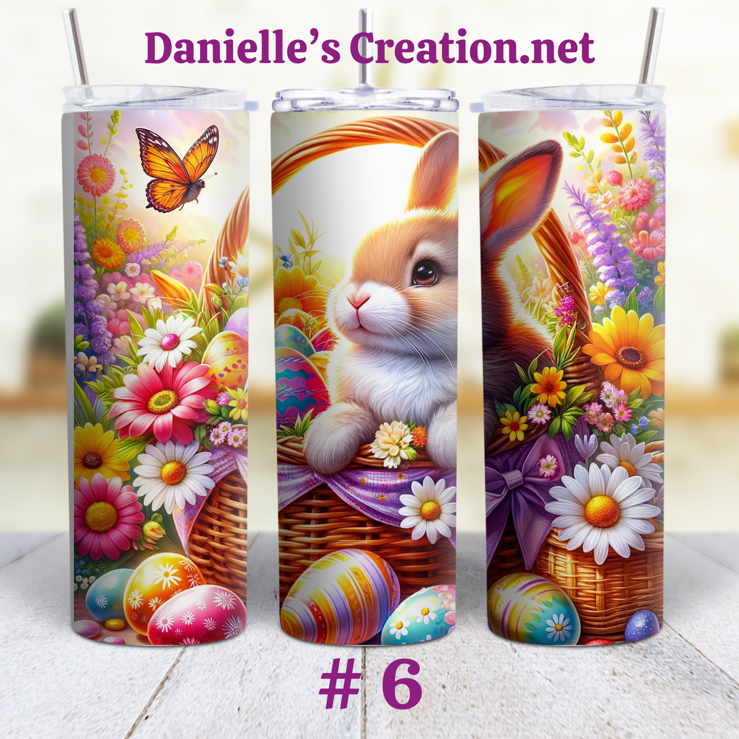 Easter Bunny Tumblers Happy Easter # 6