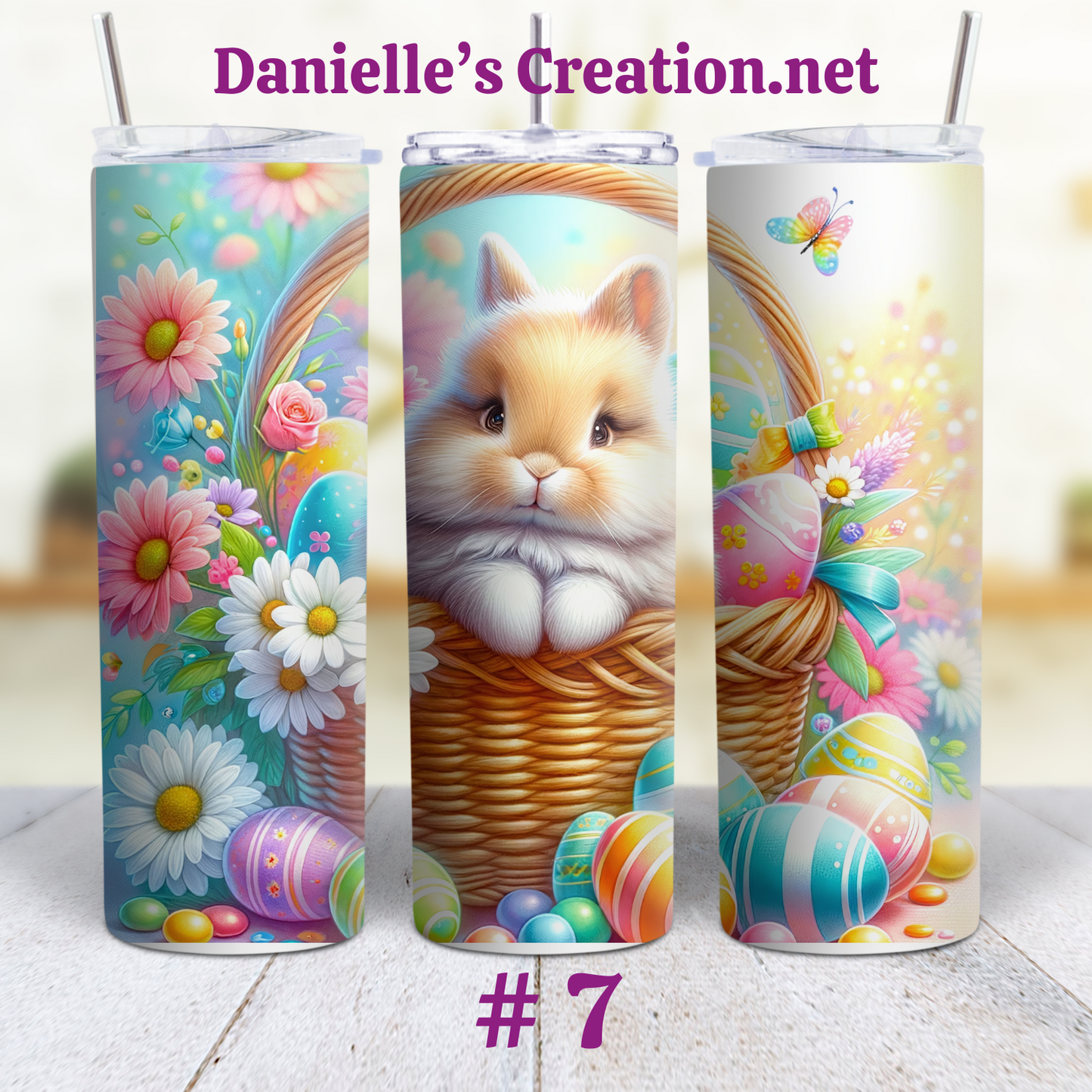 Easter Bunny Tumblers Happy Easter # 6