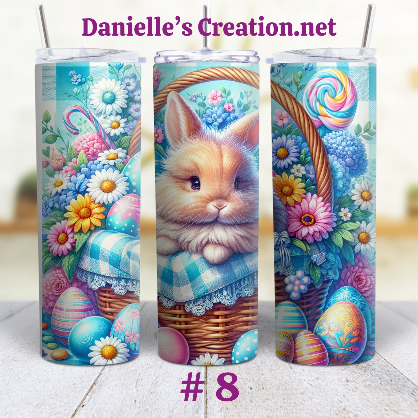 Easter Bunny Tumblers Happy Easter # 6