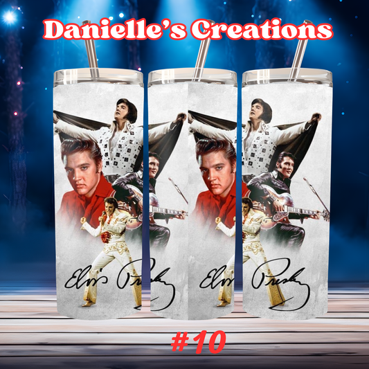 Elvis 20 oz Tumblers Style 10