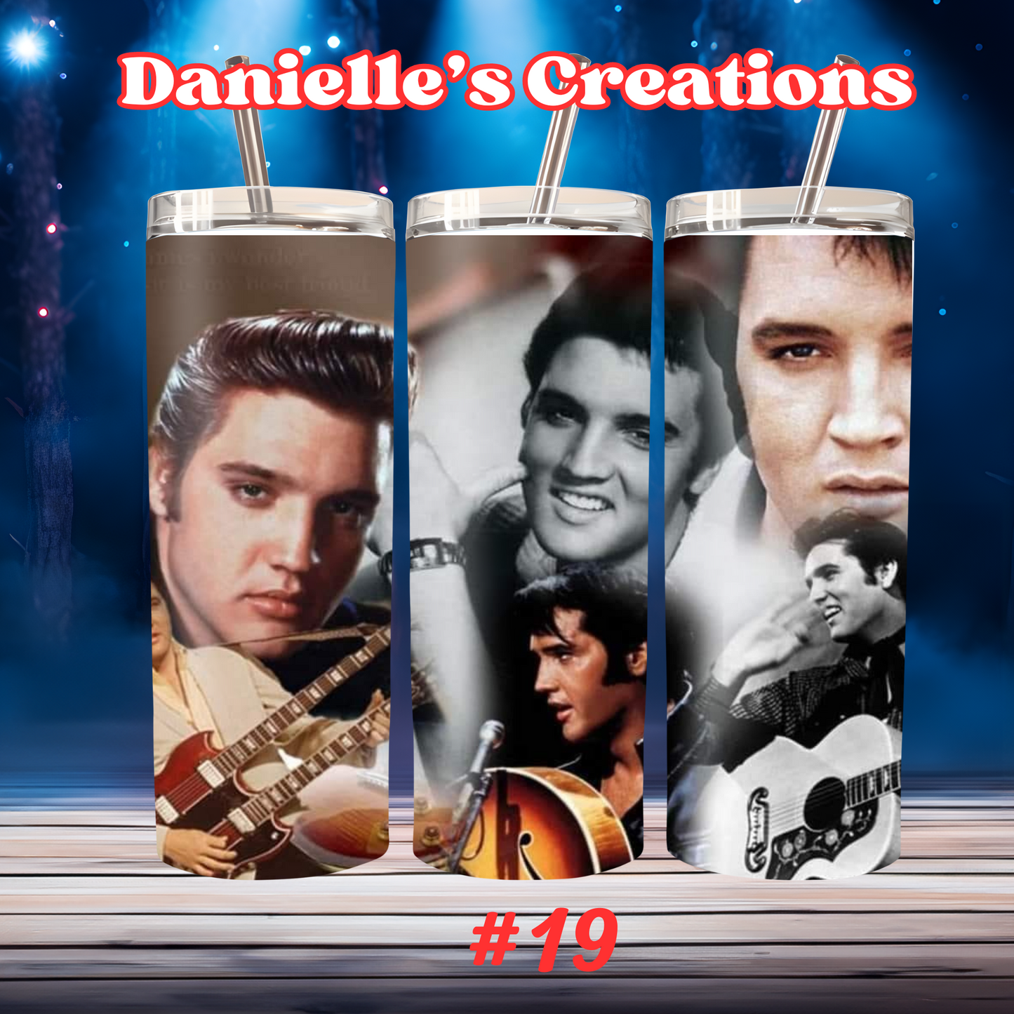 Elvis 20 oz Tumblers Style 19