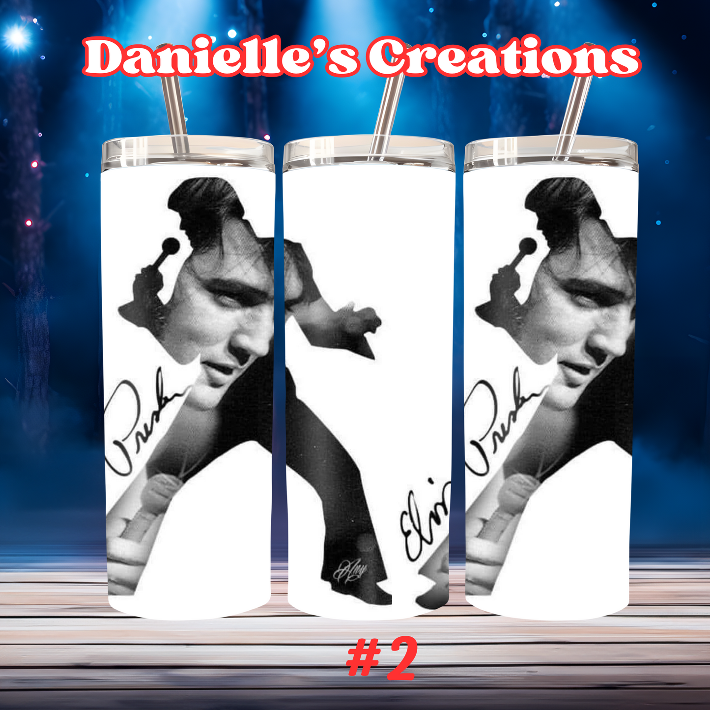 Elvis 20 oz Tumblers Style 2