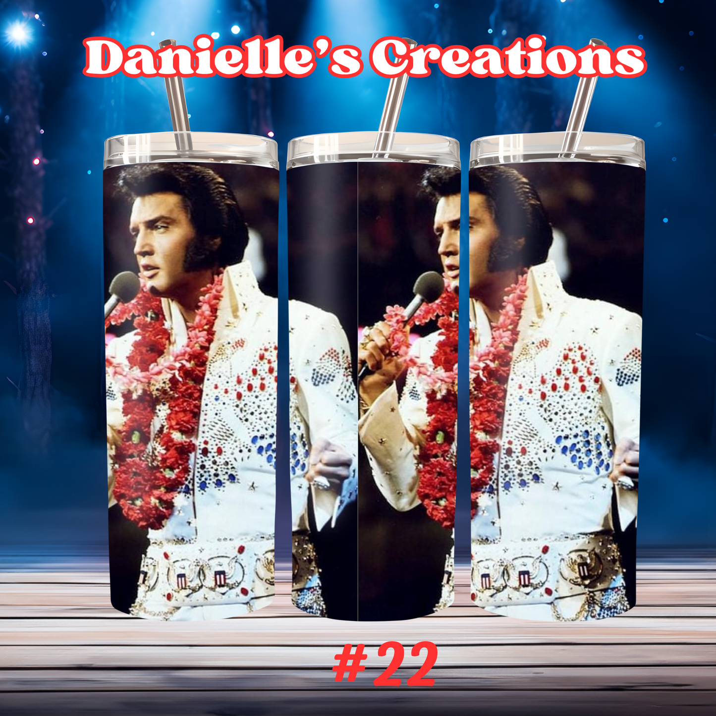 Elvis 20 oz Tumblers Style 22