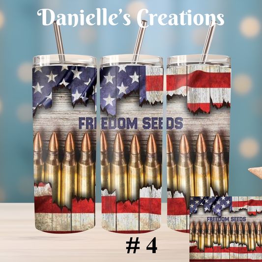 Freedom seeds American Flag Style 4