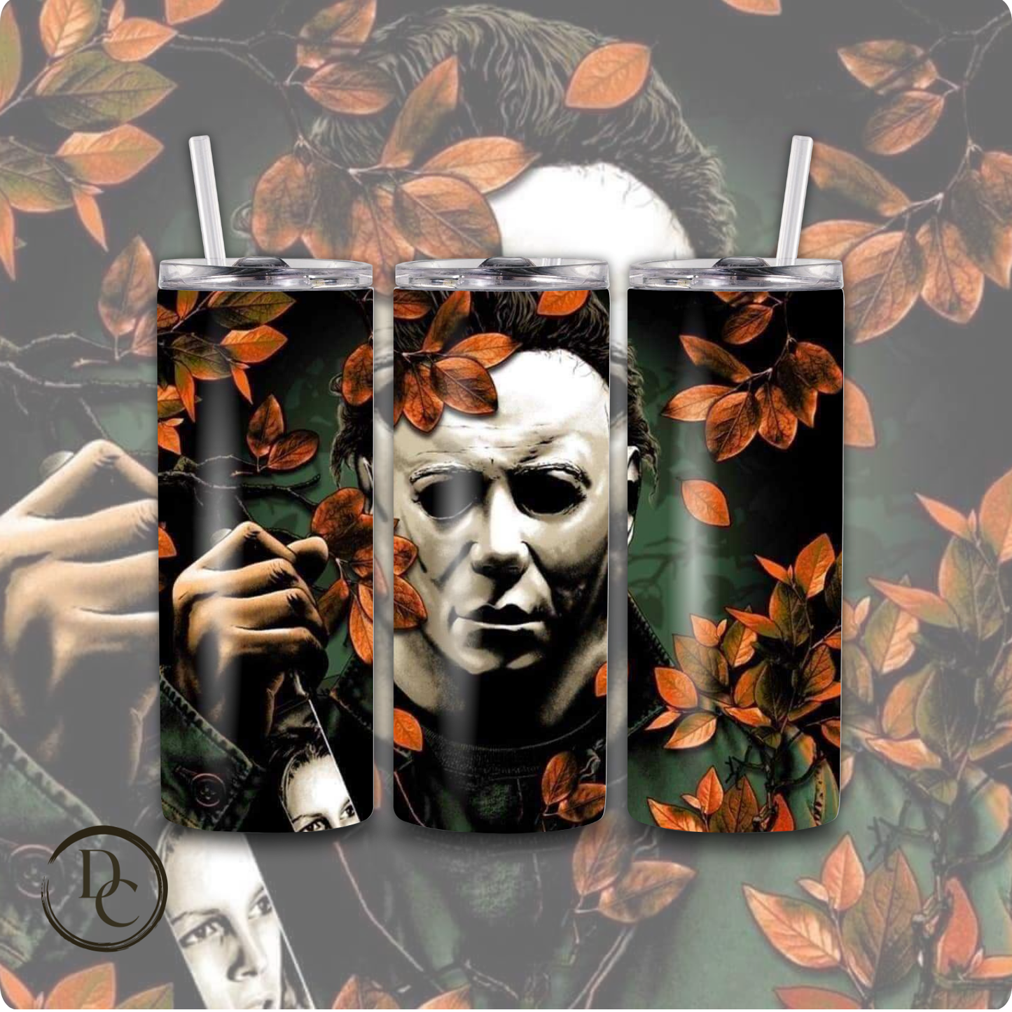 Spooky Halloween 20 oz Tumbler Style 21