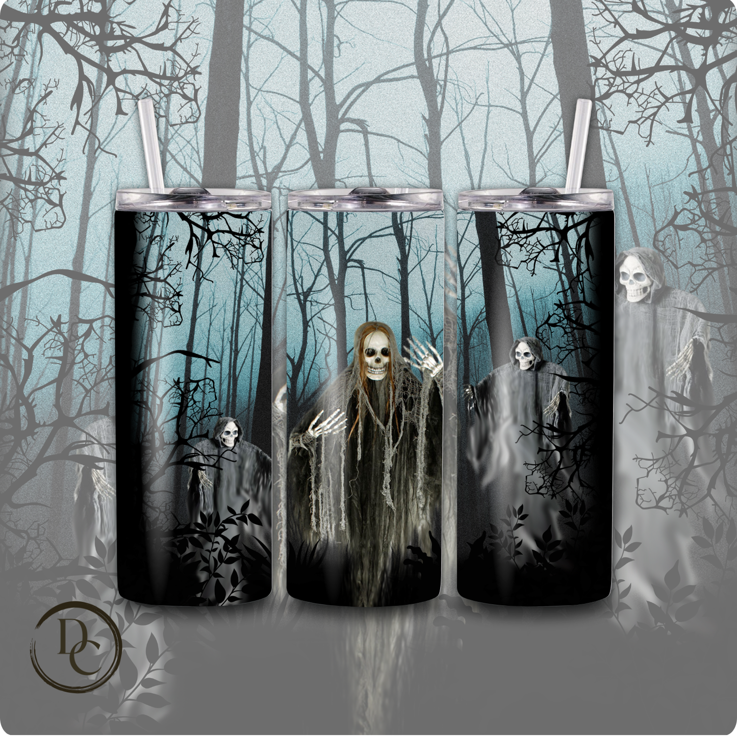 Spooky Halloween 20 oz Tumbler Style 28