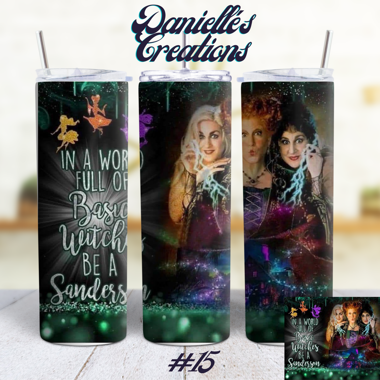 Hocus Pocus Halloween 20 oz Tumbler Style 17