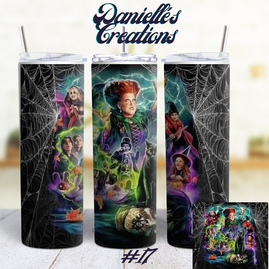 Hocus Pocus Halloween 20 oz Tumbler Style 17