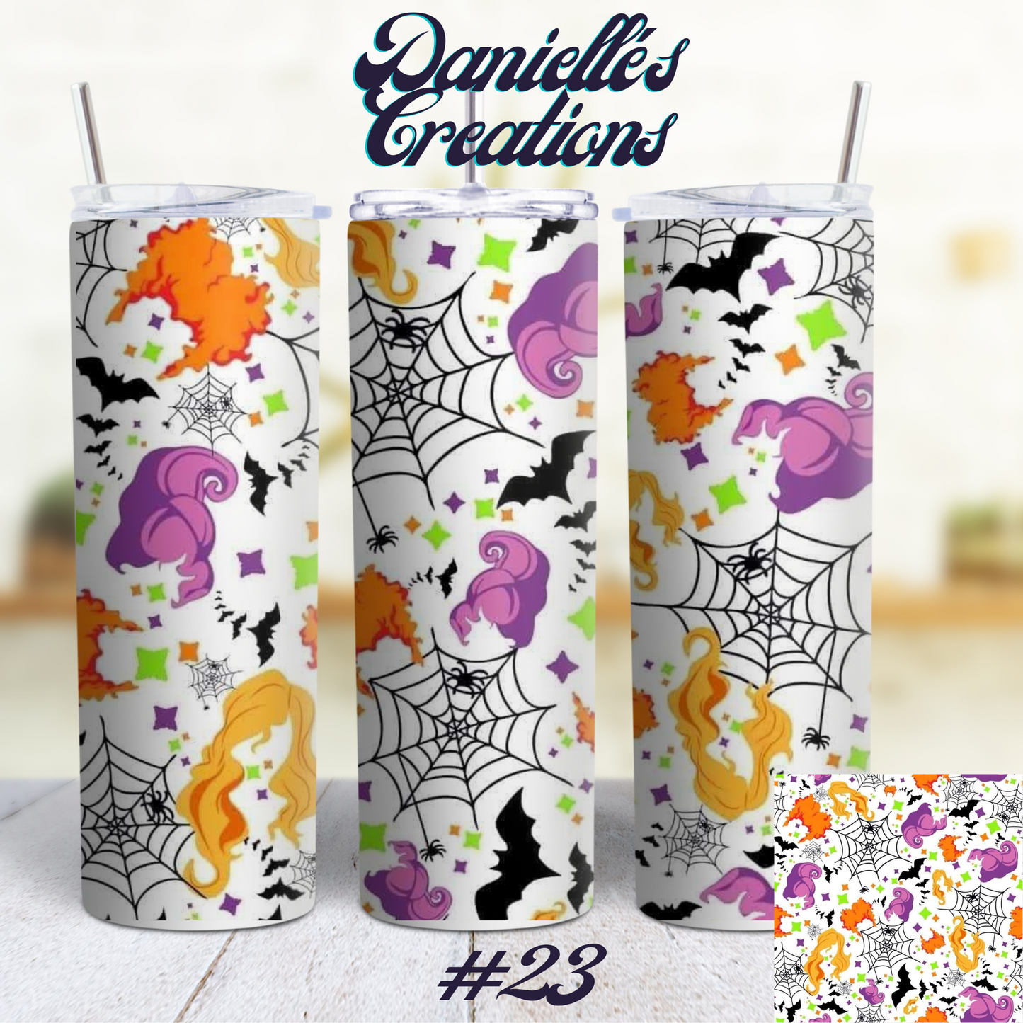 Hocus Pocus Halloween 20 oz Tumbler Style 17