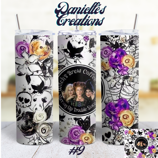 Hocus Pocus Halloween 20 oz Tumbler Style 9